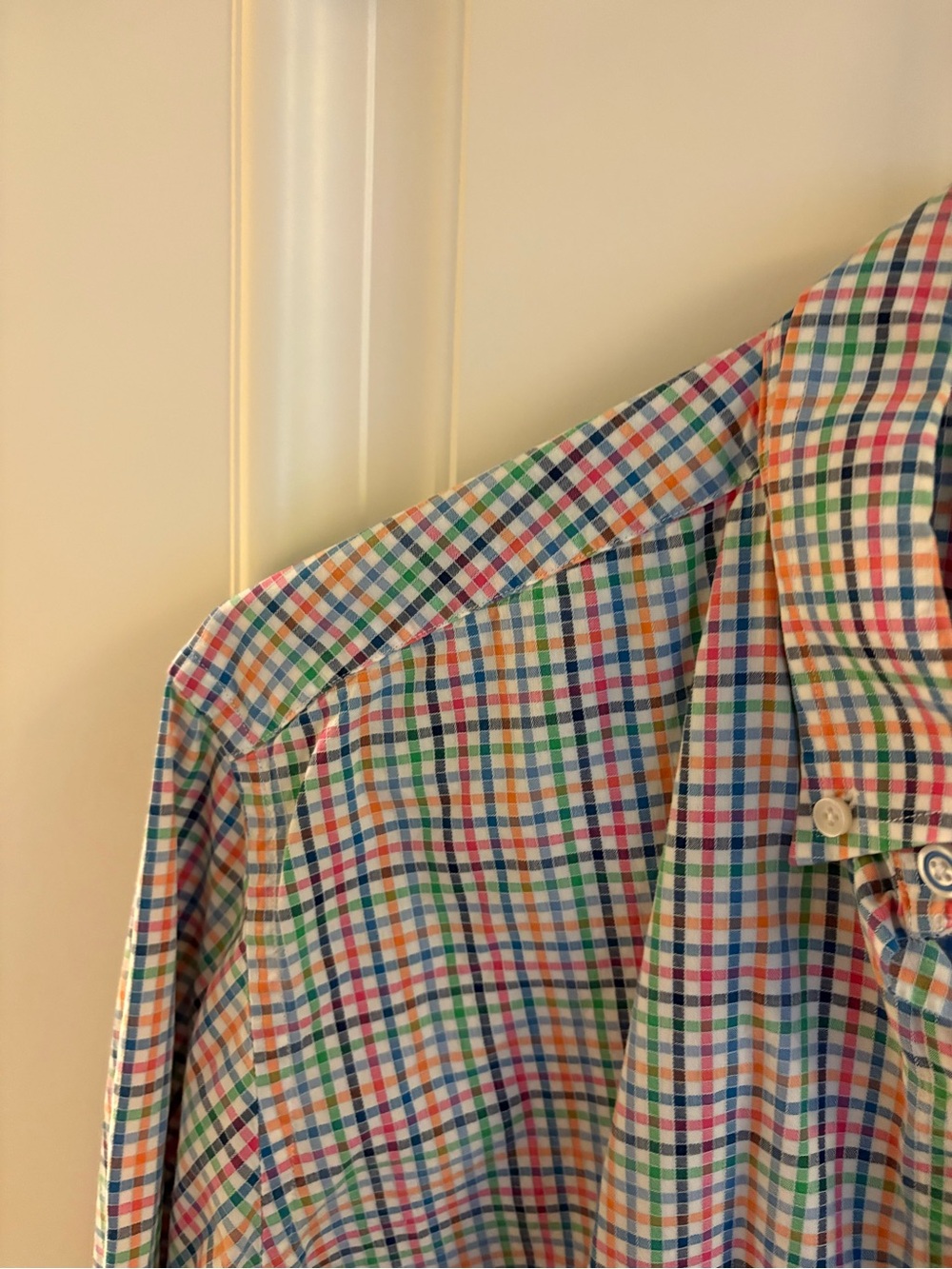 TailorByrd Collection Multicolor Plaid Button-Down Shirt - Picture 6 of 16